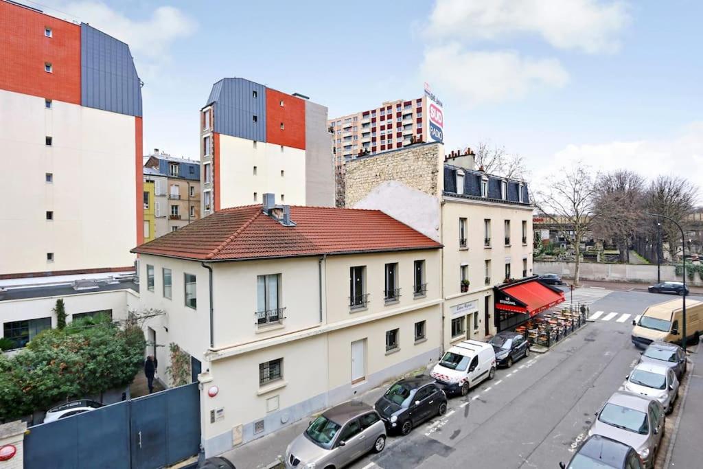 Appartement Suite Aux Portes De Paris Clichy Dış mekan fotoğraf